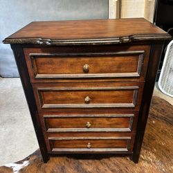 4 Drawer Wooden Entry Cabinet / Staionary Organizer