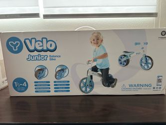 Y Velo Junior Balance Bike – Like New! Perfect for Toddlers (18 Months–4 Years)