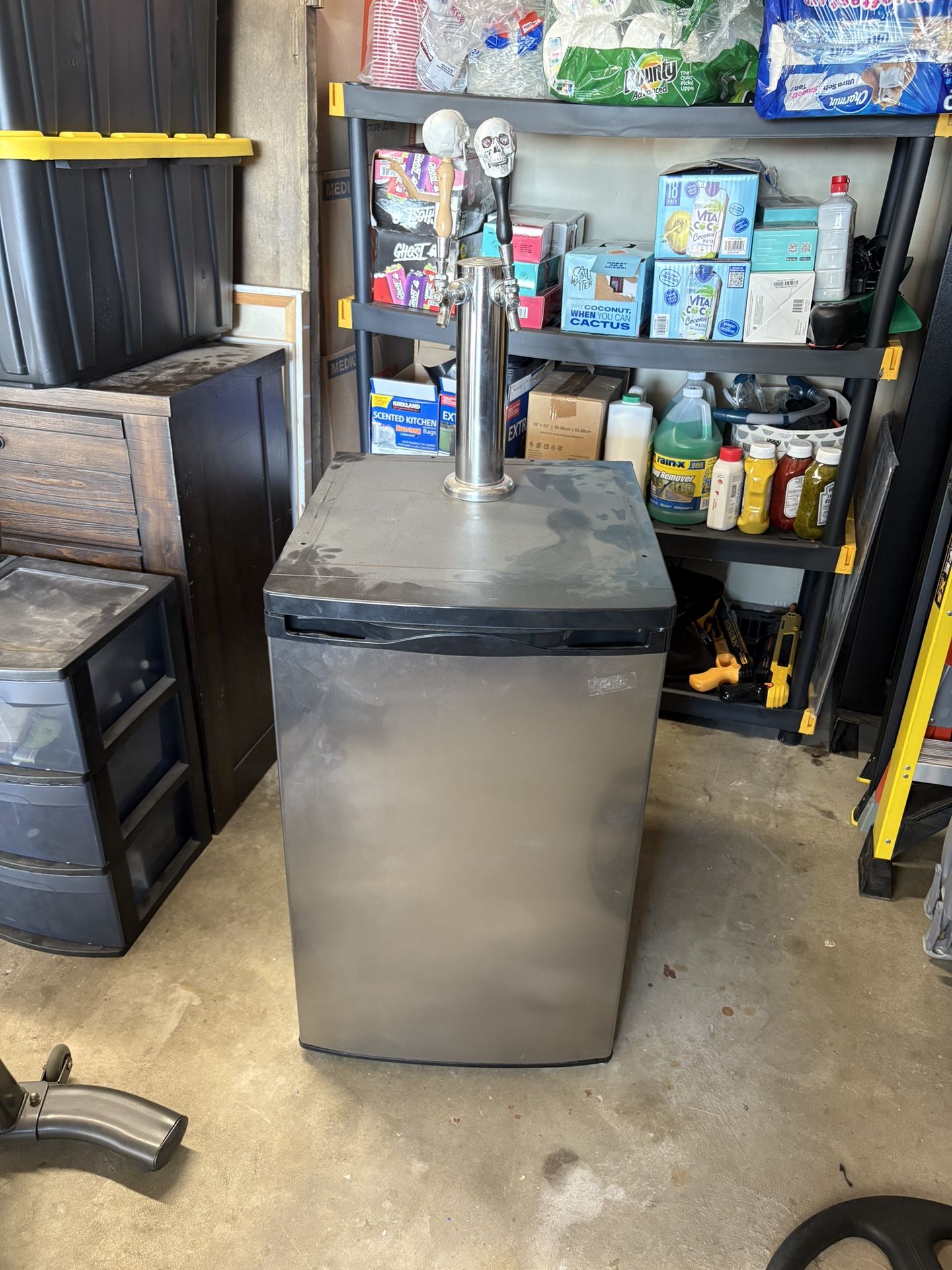 Dual Tap Keg Mini Fridge