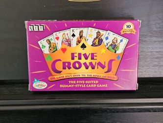 Playmonster Five Crowns The Five Suited Rummy Style Card Game