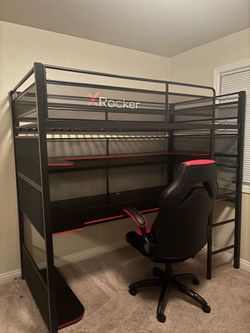 X Rocker Gaming bunk bed