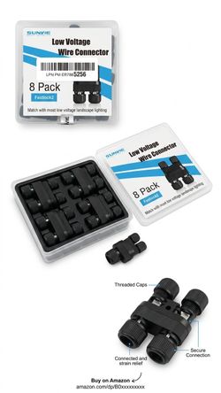 Voltage wire connectors