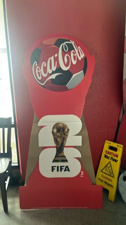 2026 World Cup Coca Cola cut out