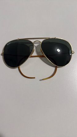 Ray-Ban Aviator Sunglasses Gold Frame vintage