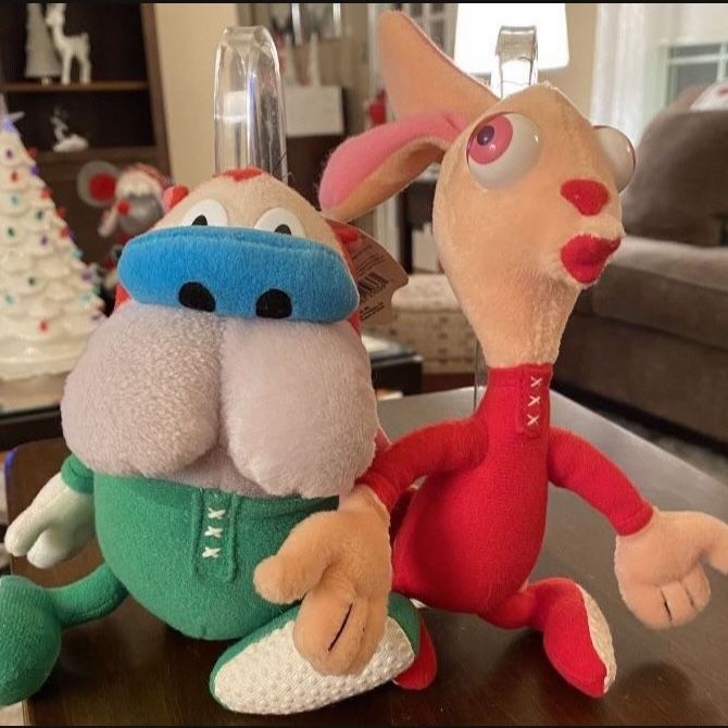 Ren and stimpy plush sales