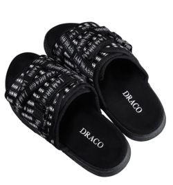 Draco I Am Draco Logo Slide Sandals