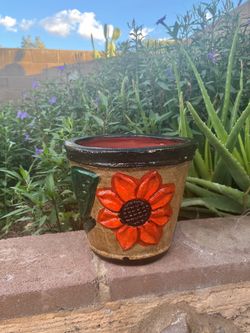 Clay pot/ maceta de barro