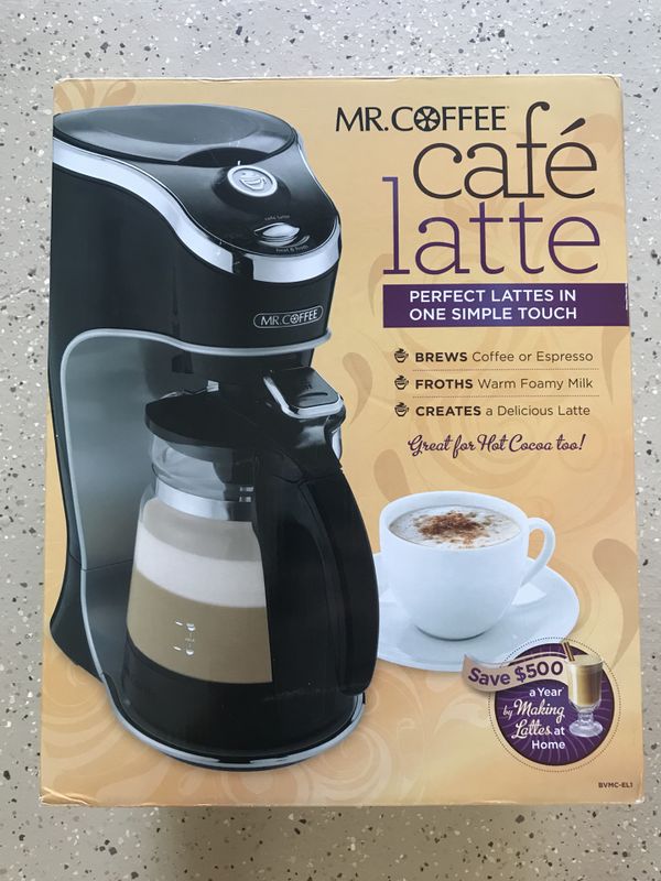 Mr Coffee Cafe Latte BVMC EL1 For Sale In Shingle Springs CA Mr Coffee Cafe Latte BVMC EL1 For Sale In Shingle Springs CA
