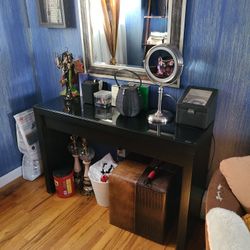 Make Up Table Ikea Black Brown 