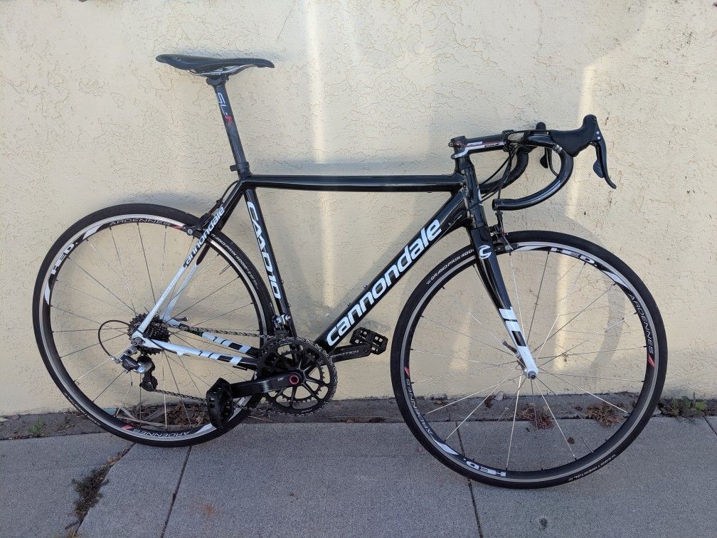 Cannondale CAAD10 54cm - campagnolo record - HED Ardennes for Sale