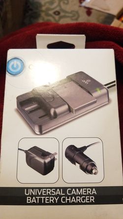 New! Onn Universal Camera Battery Charger