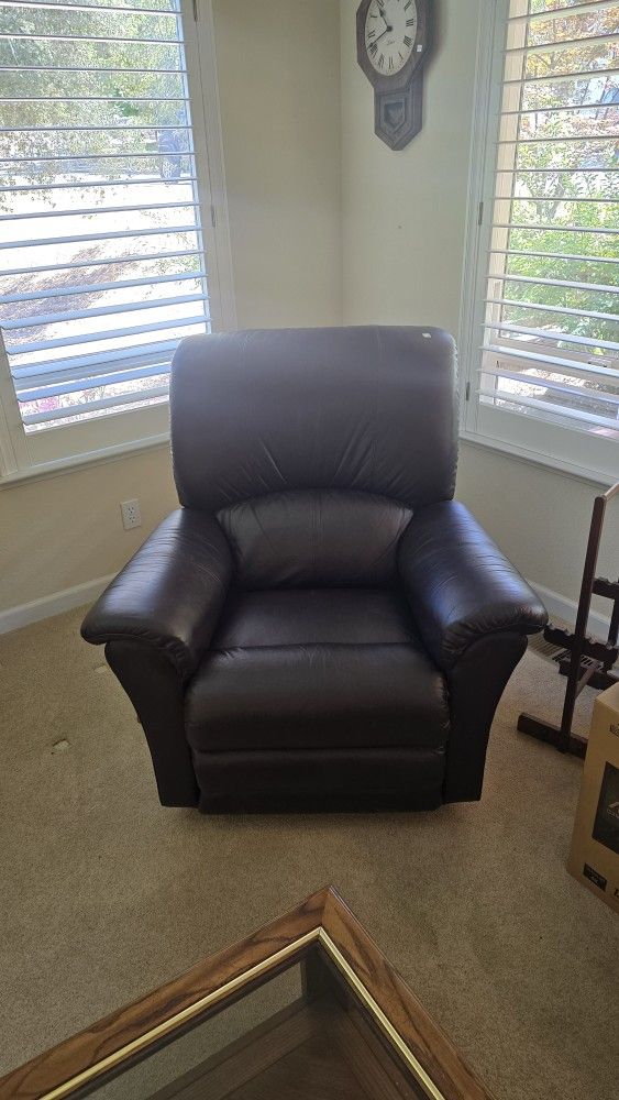 Lazy Boy Leather Recliner