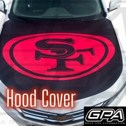 49ers Car Hood Cover 