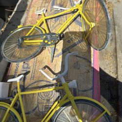 vintage 1950s schwinn style barbie bikes