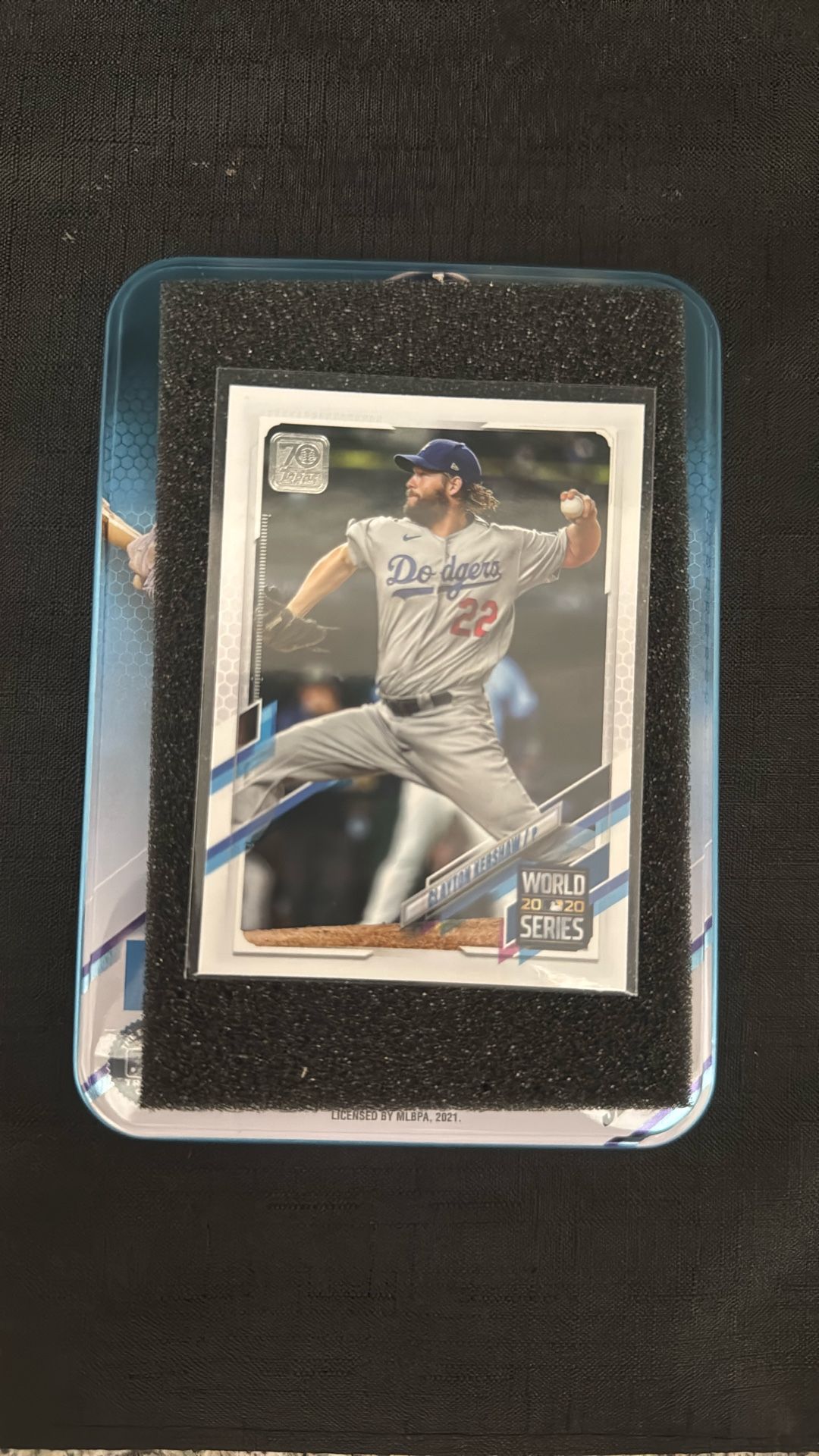 Clayton Kershaw Topps World Series