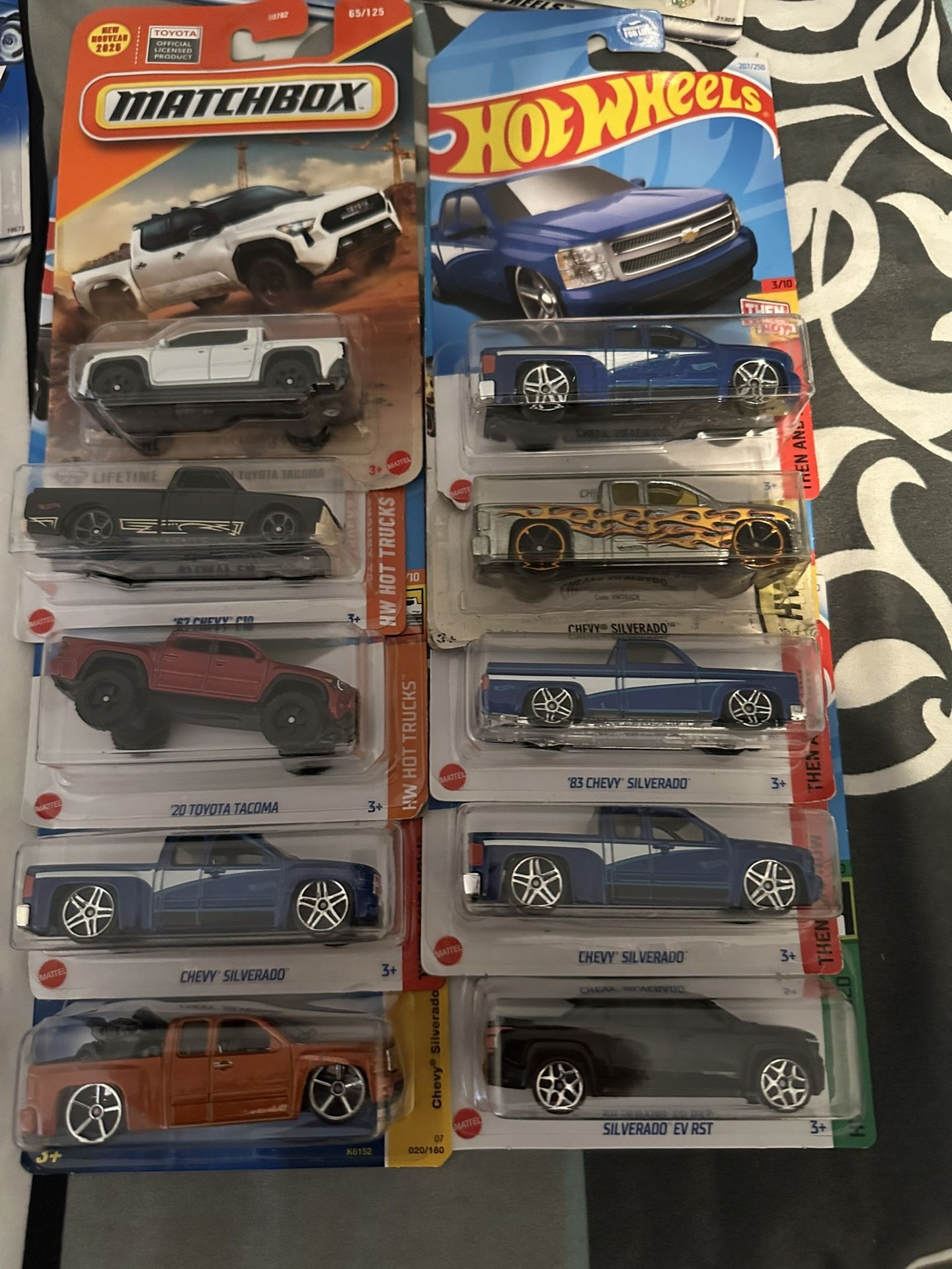 Hot Wheels Trucks And Some Matchboxes