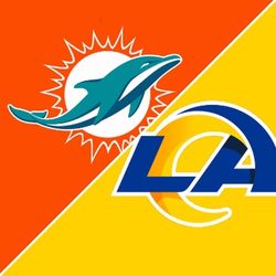 Rams VS Dolphins @SOFI Stadium November 11,2024