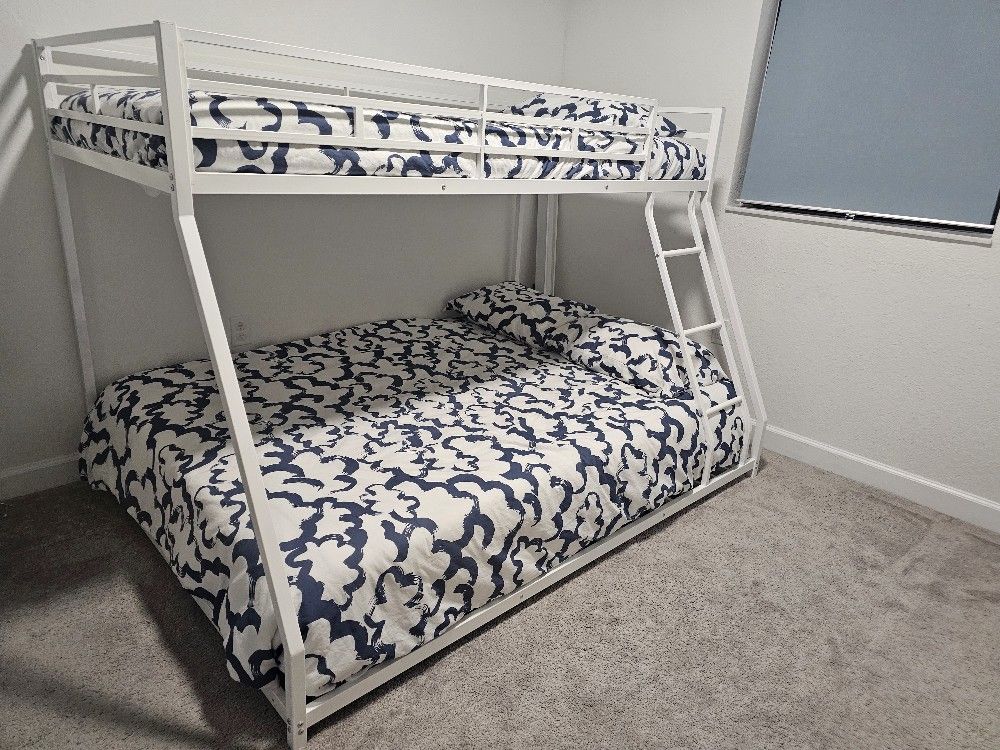 Bunk Bed Double // litera Doble Con Colchones Nuevos