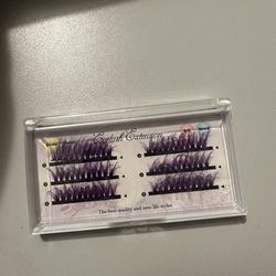 Purple lashes 