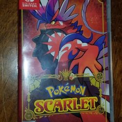 Pokemon Scarlet Version Nintendo Switch