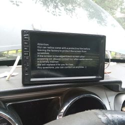 Touch Screen Audio Receiver New