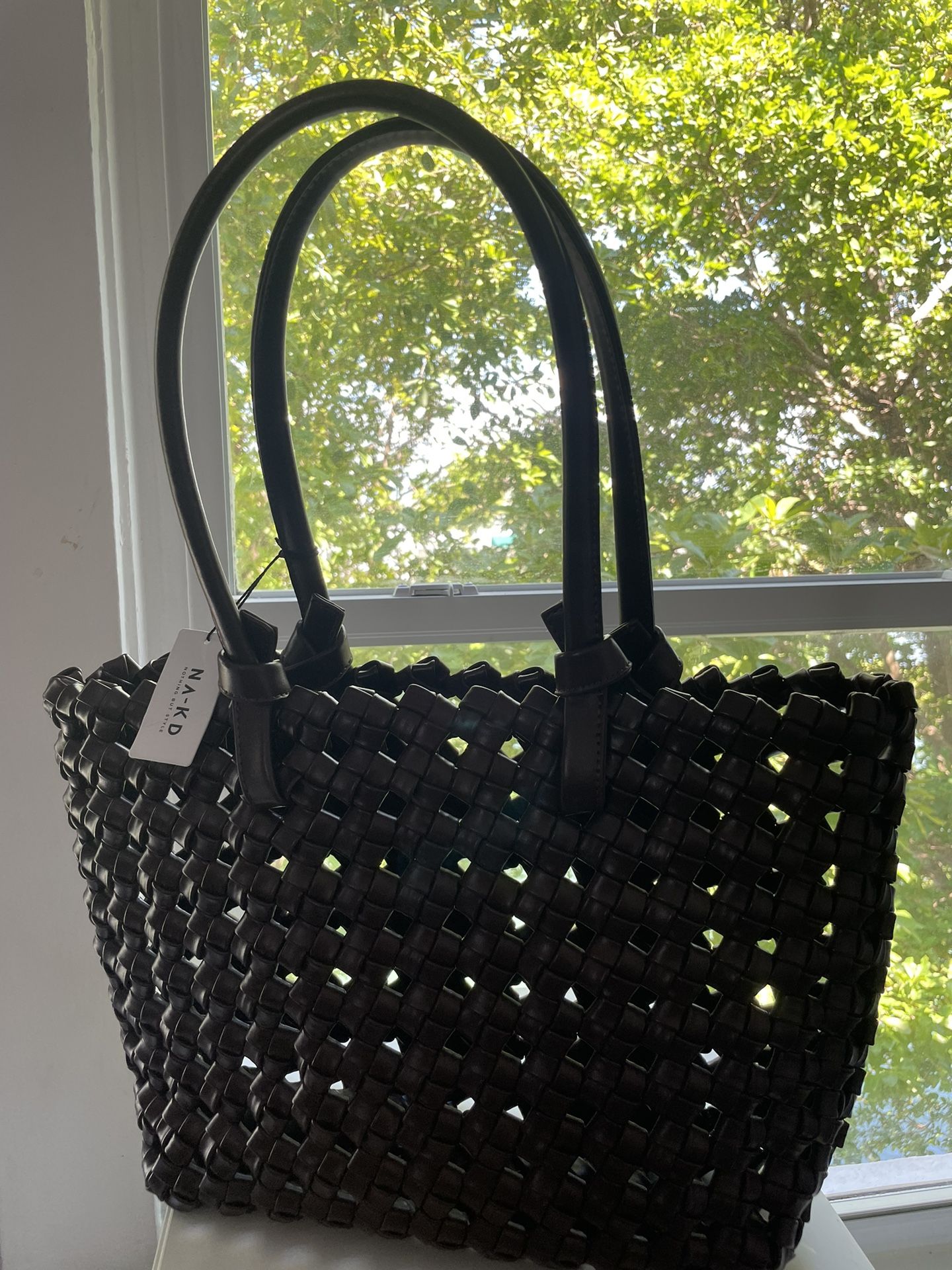 Woven Shoulder Bag