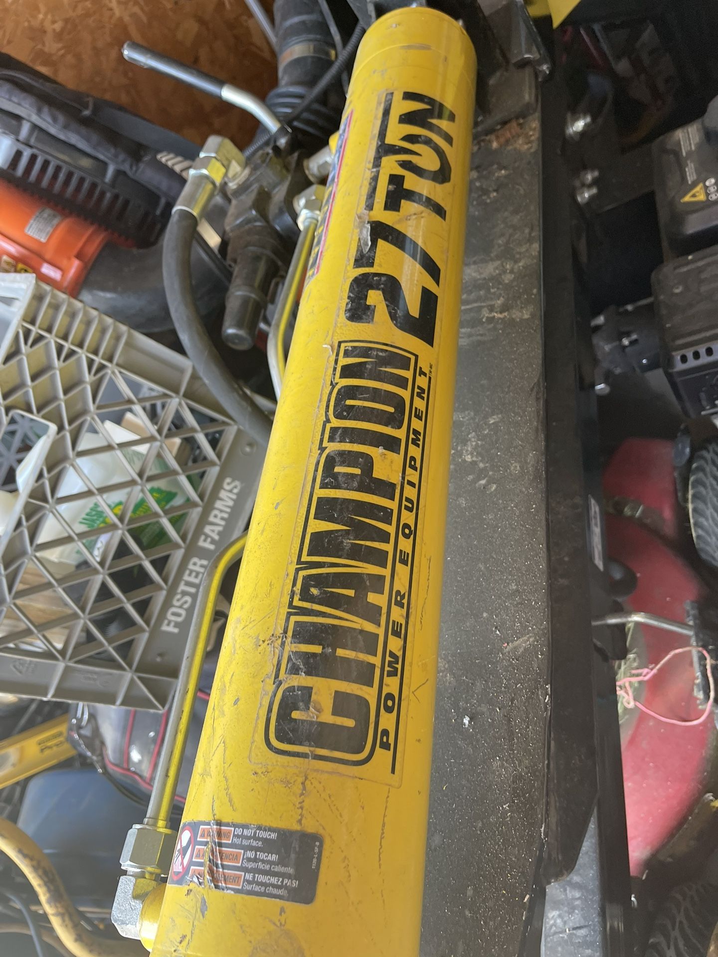 27 ton of gas maybe have about three hours running
