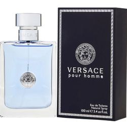 Versace Eros Pour Homme Eau De Toilette For Men 3.4oz (100ml) New In Box SEALED 