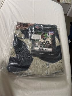 NFL Raiders  Woven Tapestry $30