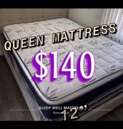 Queen size pillow top mattress