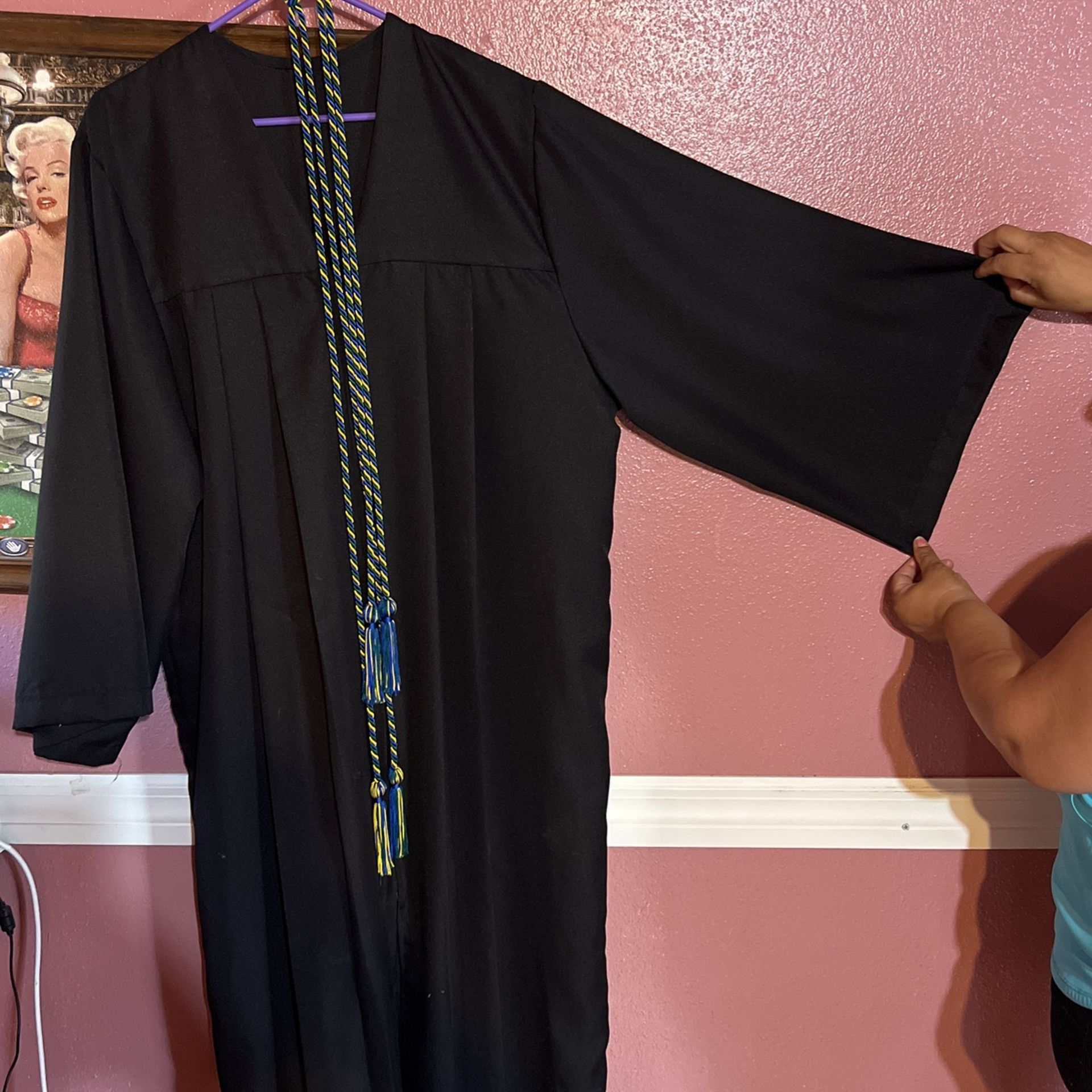 Graduation, cap and gown