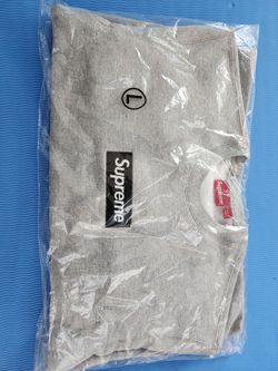 Supreme box logo crewneck grey L 22 fall winter