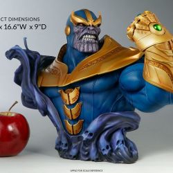 THANOS  BUST with Light Up GAUNTLET 