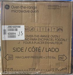 GE APPLIANCES Microwave Over-the-Range JVM3160DFWW 00241