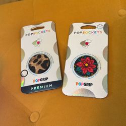 Set Of 2 Pop Sockets New With Tags Pop Grip For Smartphone 