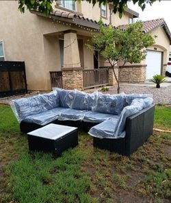 Seven piece patio sofa set brand new patio furniture 🆕✈️🚎