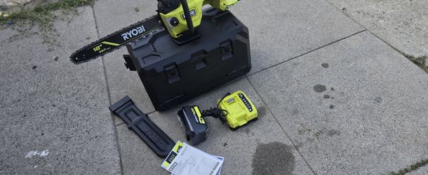 Chain Saw Rioby  Bateria Y Cargador 