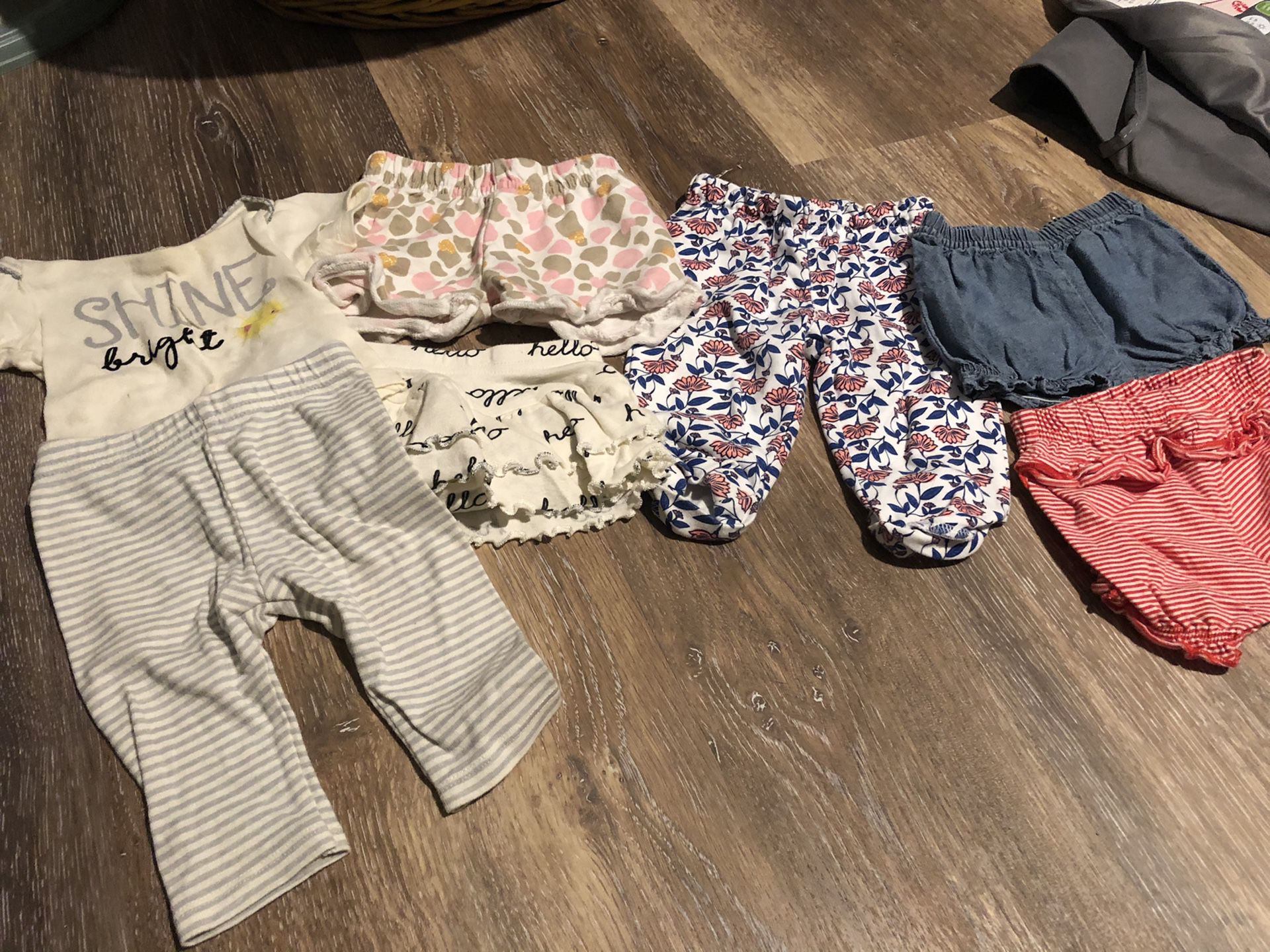 3-6 month clothes