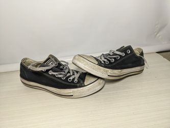 Used Chuck Taylor Chucks Shoes Black sz 6.5 Mens 8.5 Womens