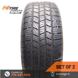 Set of 2 Used  10.5/32    255/50R20  109V  National  Commando HTS