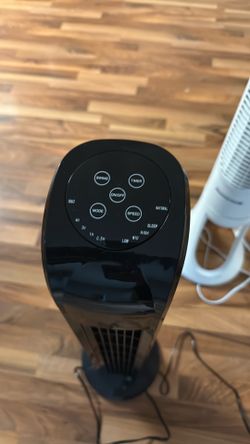 black fan