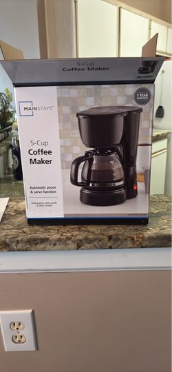 Mainstays 5-Cup Coffee Maker
