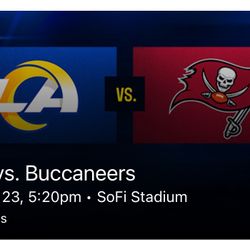 Rams V Buccaneers