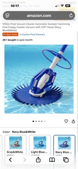 Pool Vacuum Cleaner