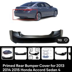 2013-2015 Honda accord rear bumper for sale brand new $150