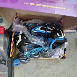 Adjustable Roller Blades for kids.