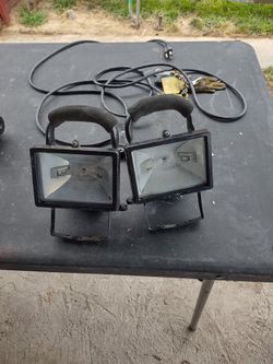 Double Construction Lights