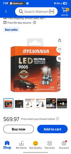 Sylvania 9005 Led 6k Bulbs