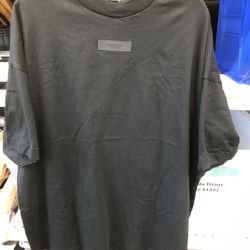 Fear Of God Essentials Jet Black Oversized (size M)