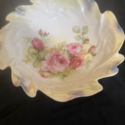 Antique fruit bowl